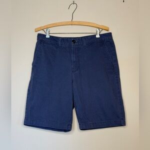 Old Navy Men's Deep Blue Flat Front Shorts